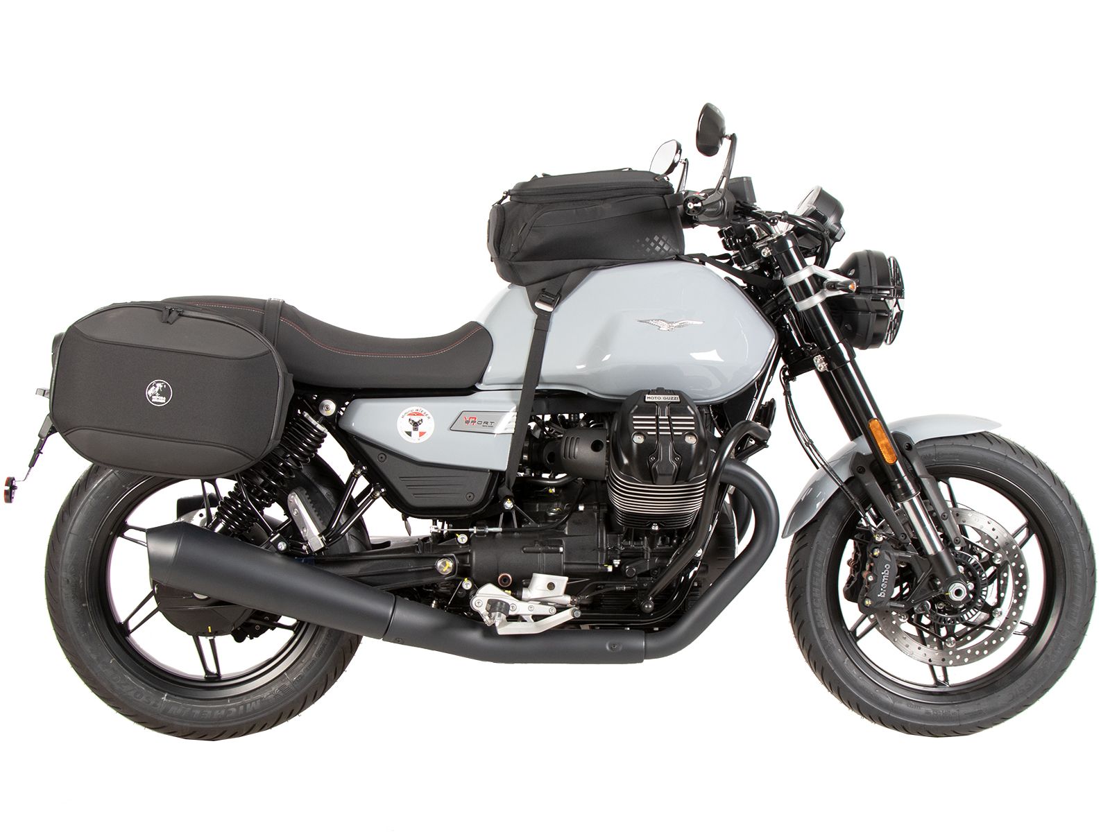 C-Bow zijdrager zwart voor Moto Guzzi V7 850 Sport (25- ) Hepco & Becker
