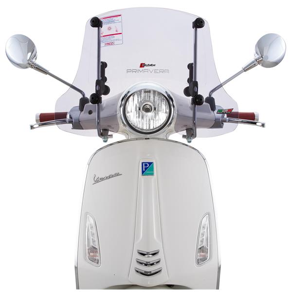Windscherm FACO "Twin-Screen" voor Vespa Primavera 50-150cc 2T/4T
