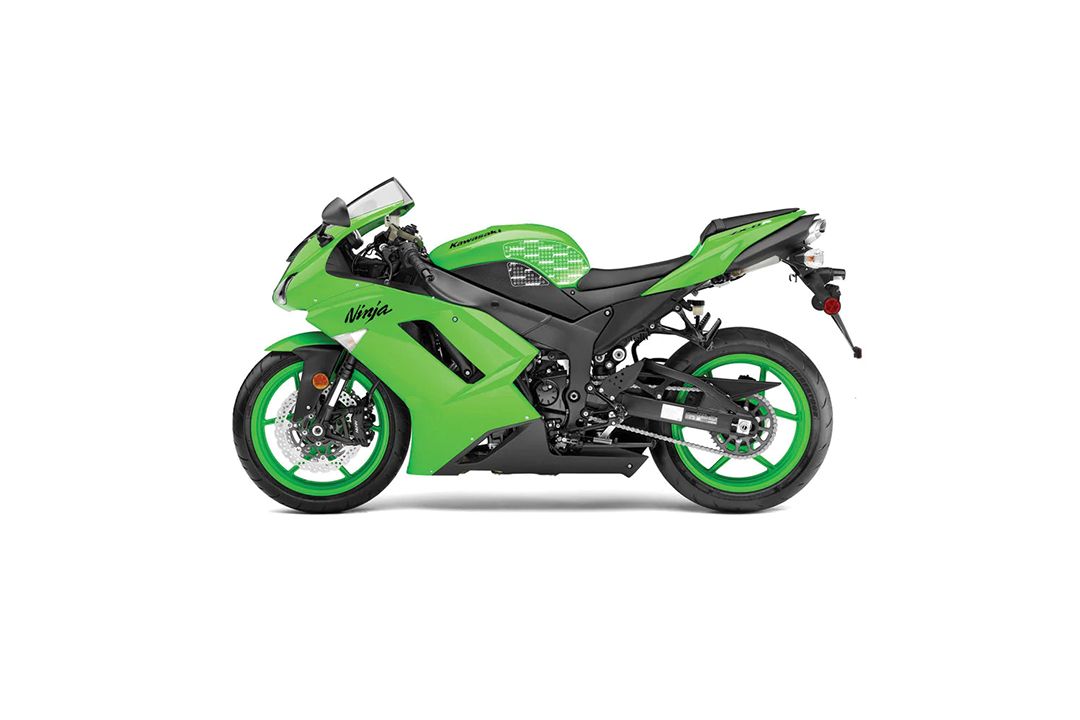 Stompgrip hybride Volcano voor Kawasaki ZX6R 2007-08
