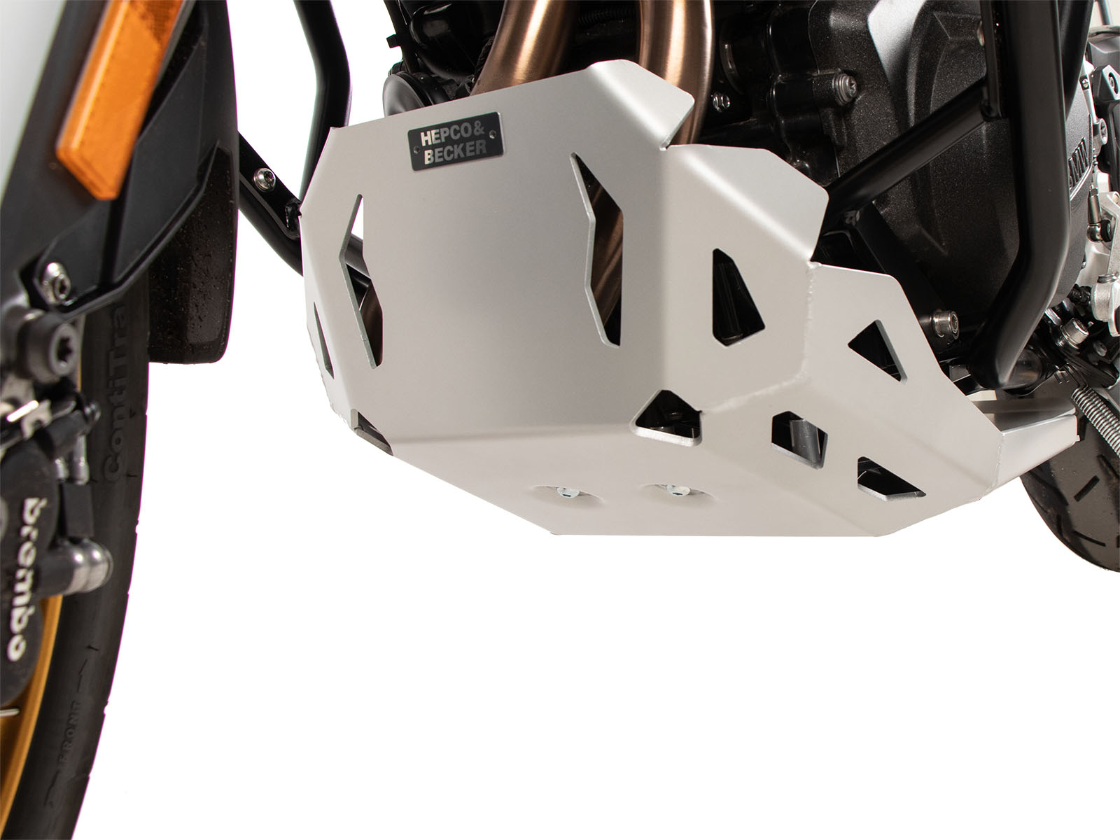 Aluminium motorbeschermplaat voor BMW F 800 GS (24-) Hepco & Becker