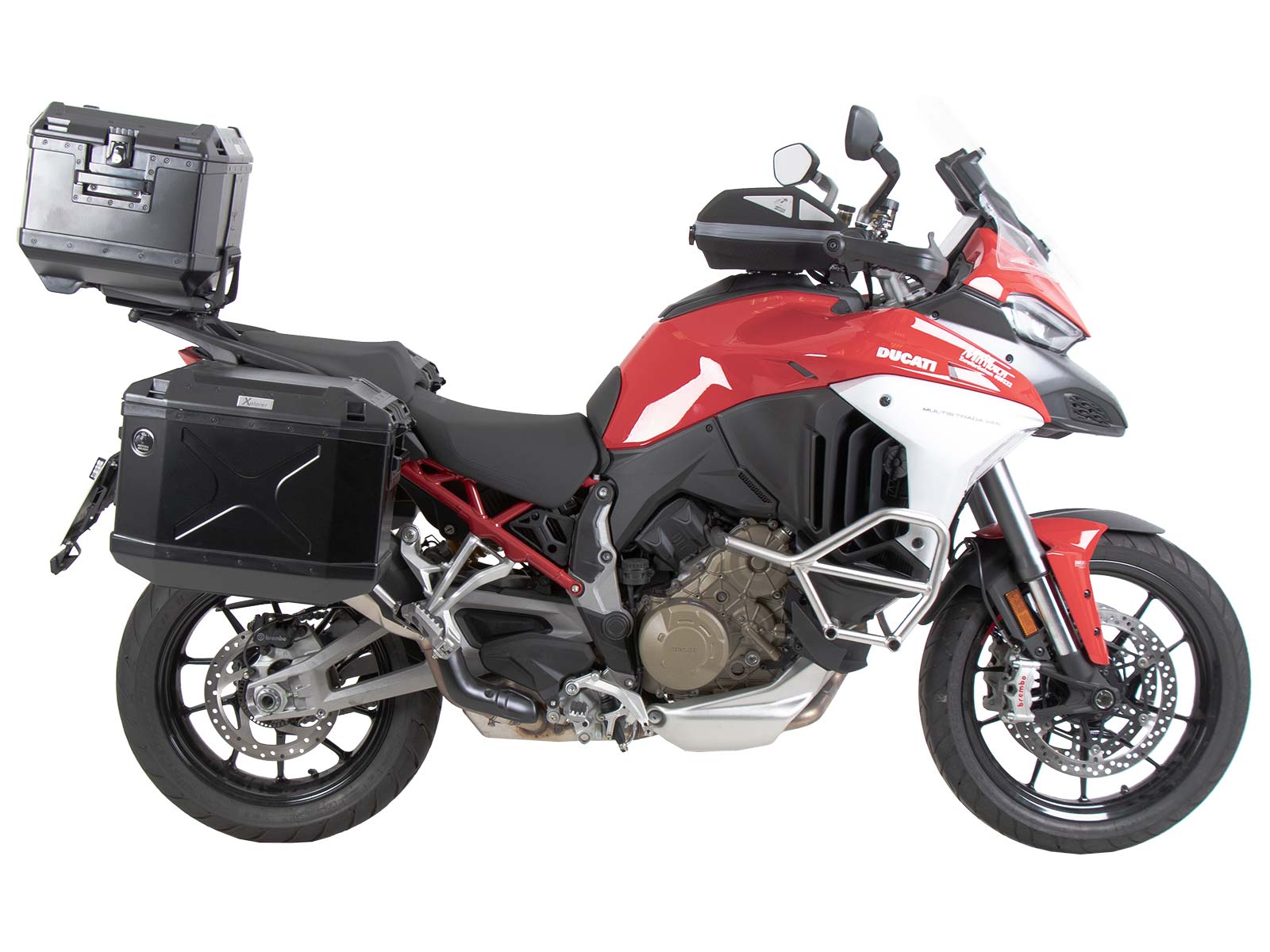 Alurack topkoffer drager voor Ducati Multistrada V4 /S /Pikes Peak /Rally /RS (25-) Origineel