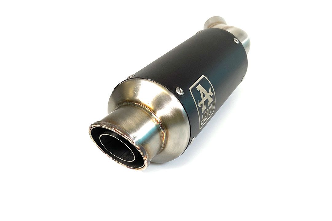 ARROW Uitlaat DARK GP2 voor Kawasaki ZX-6R 636 (19-)