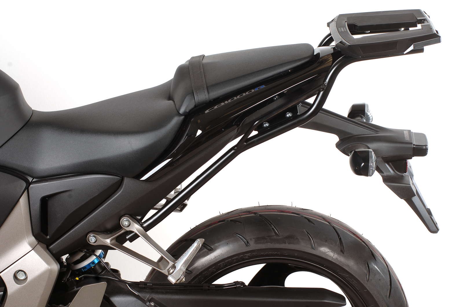 Alurack topkoffer zwart voor Honda CB 1000 R (2008-2016) Hepco & Becker