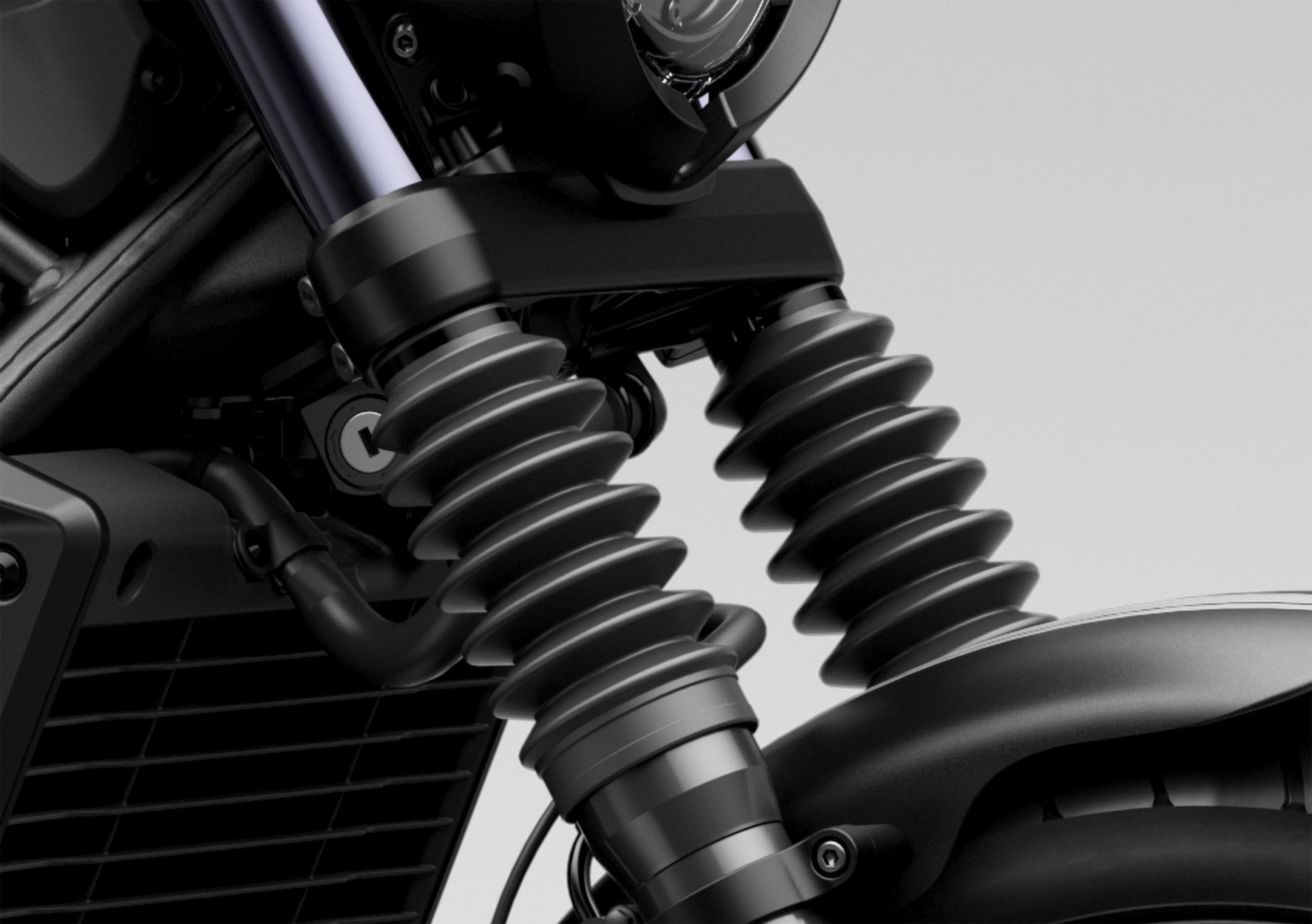 Balg zwart voor Honda CMX 1100 Rebel (21-) Origineel