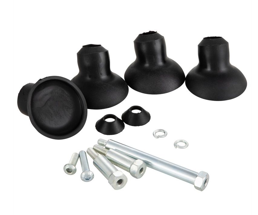 Bagagerek vooraan voor Vespa GTS /GTS Super HPE /GTV 125/300 ('19-), opvouwbaar, chroom