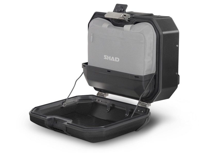Shad zijkoffer Terra TR36, rechts, zwart aluminium, 36 l