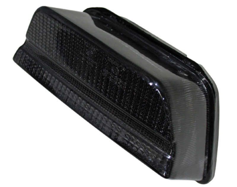 HIGHSIDER slim LED achterlicht zwart Kawasaki stijl, E-goedgekeurd (1pc)