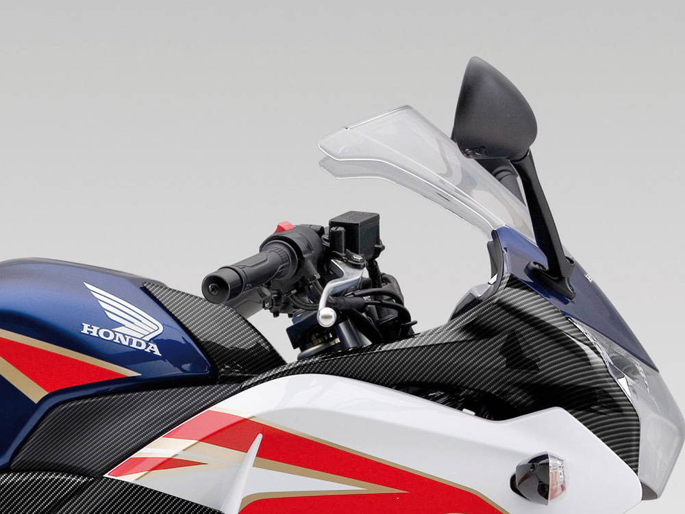 Originele Honda CBR125R tank cover, carbon look