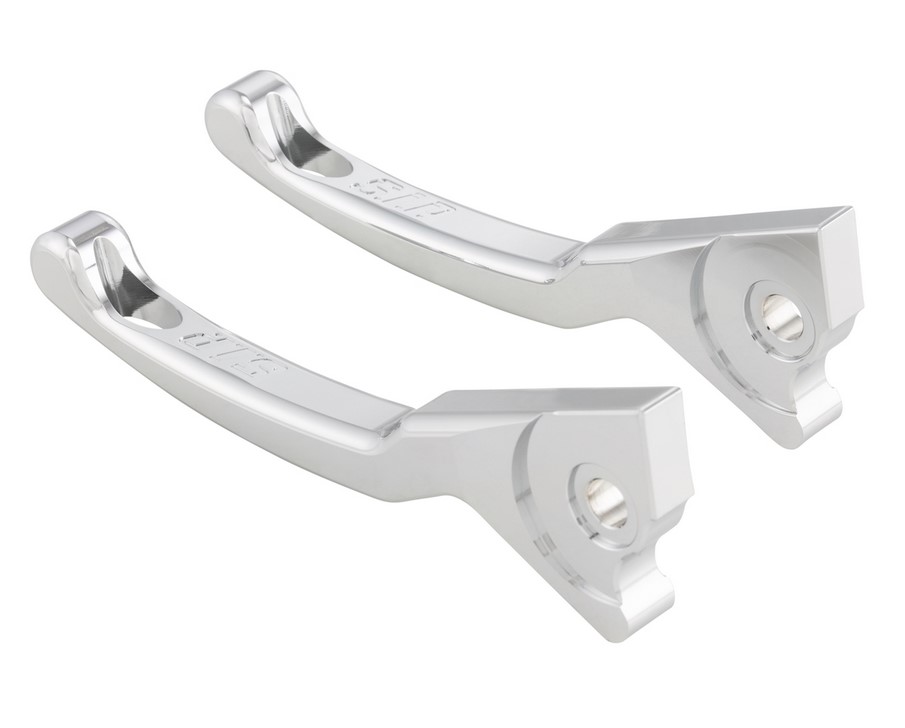 Sport remhendelset shorty voor Vespa, rechts en links, chroom