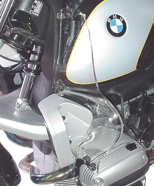 Beenbeschermers voor BMW R 850 R /R 1100 R (94-02), paar, transparant