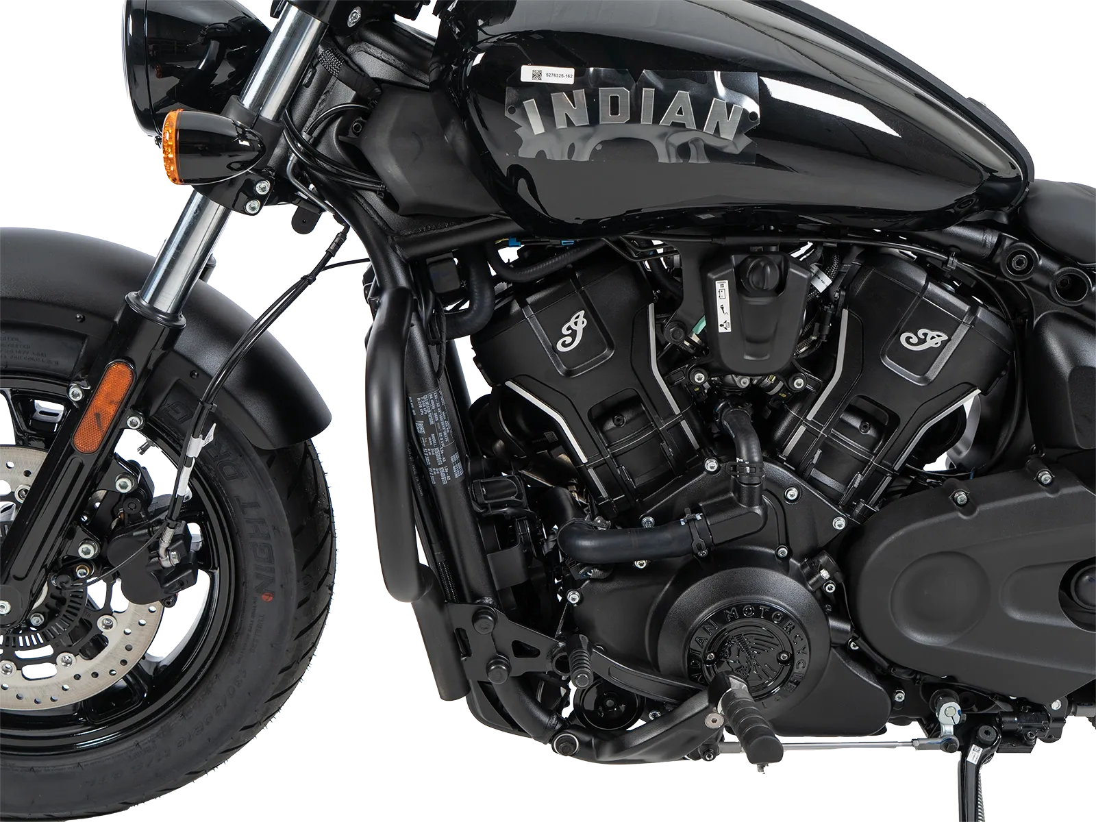 Motorbeschermer zwart voor Indian Scout Sixty Classic (25-) Hepco & Becker
