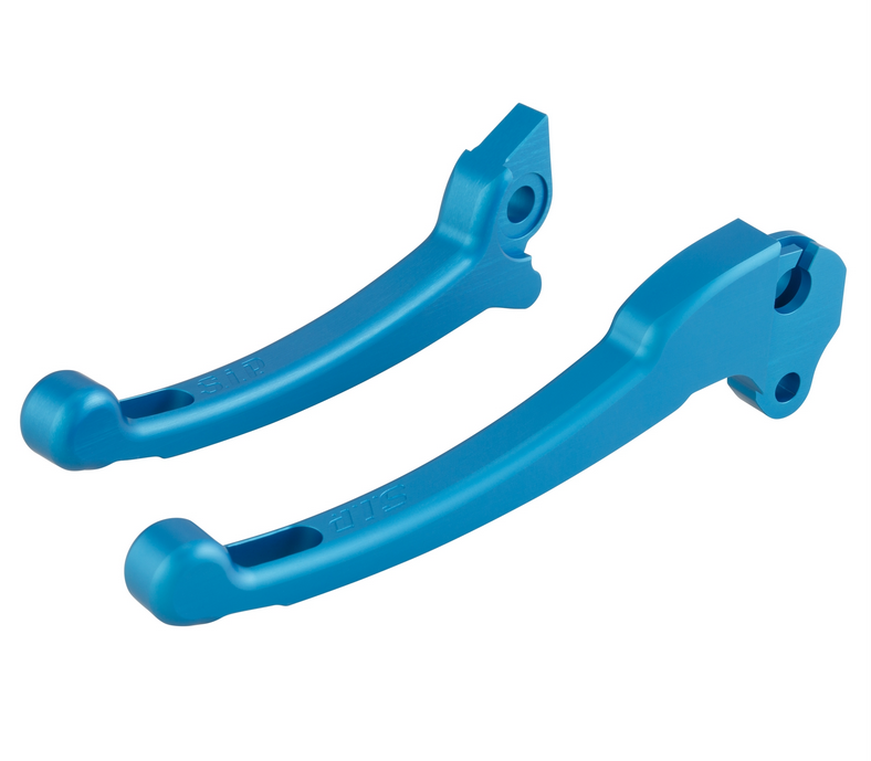 Sport hendelset koppeling/rem voor Vespa PX 125-200ccm, HBZ Grimeca, rechts/links, blauw mat