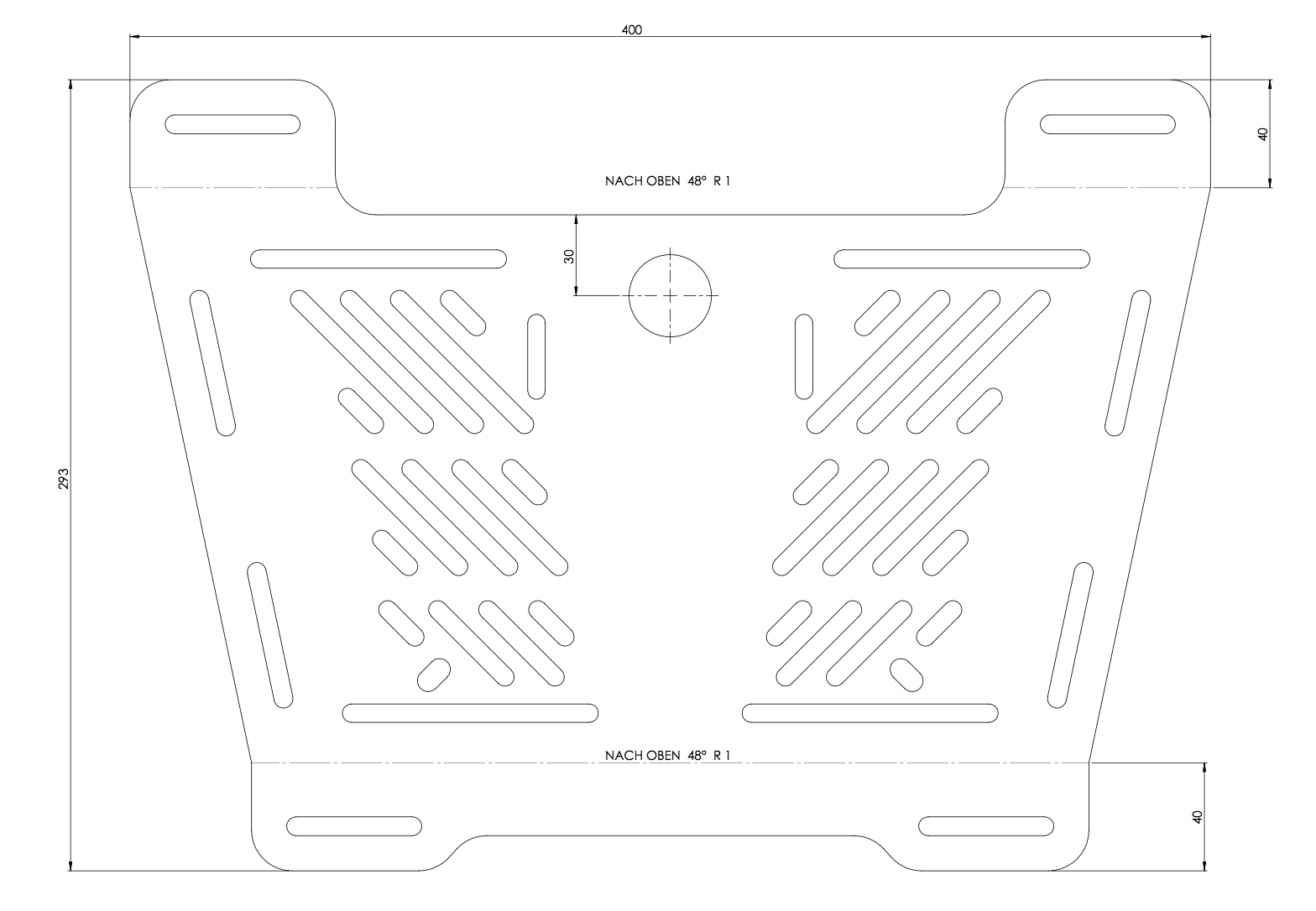 Bagagerek uitbreiding voor combinatie met origineel accessoire bagagerek zwart voor BMW F 850 GS