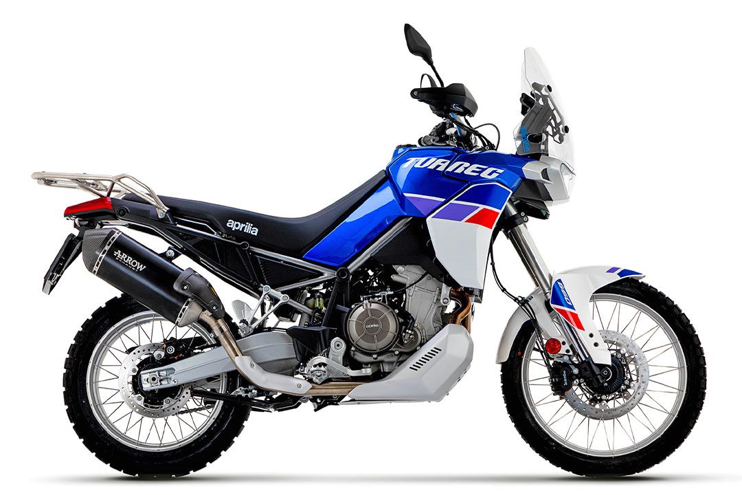 ARROW uitlaat SONORA DARK voor Aprilia Tuareg 660 (22-)
