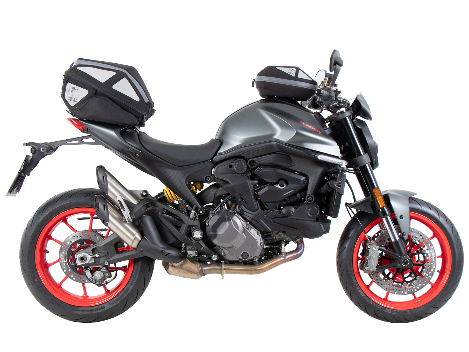 Basis tankring incl. tanktas slotunit voor Ducati Monster 937 / 937+ (21-)