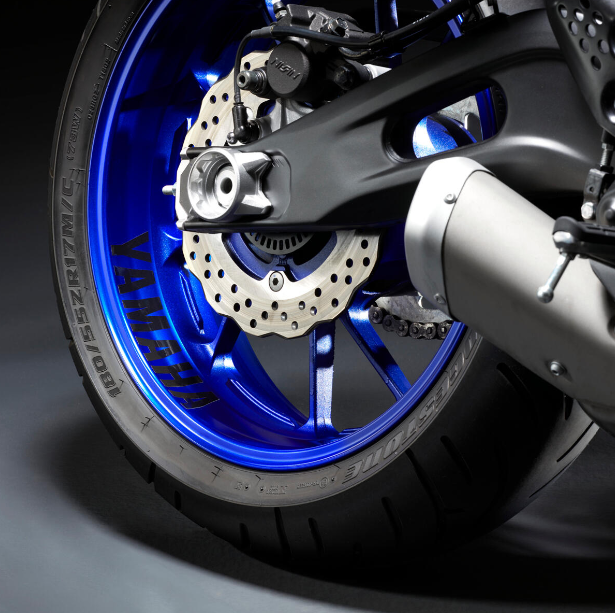 Reflecterende velgsticker voor achterwiel Origineel Yamaha