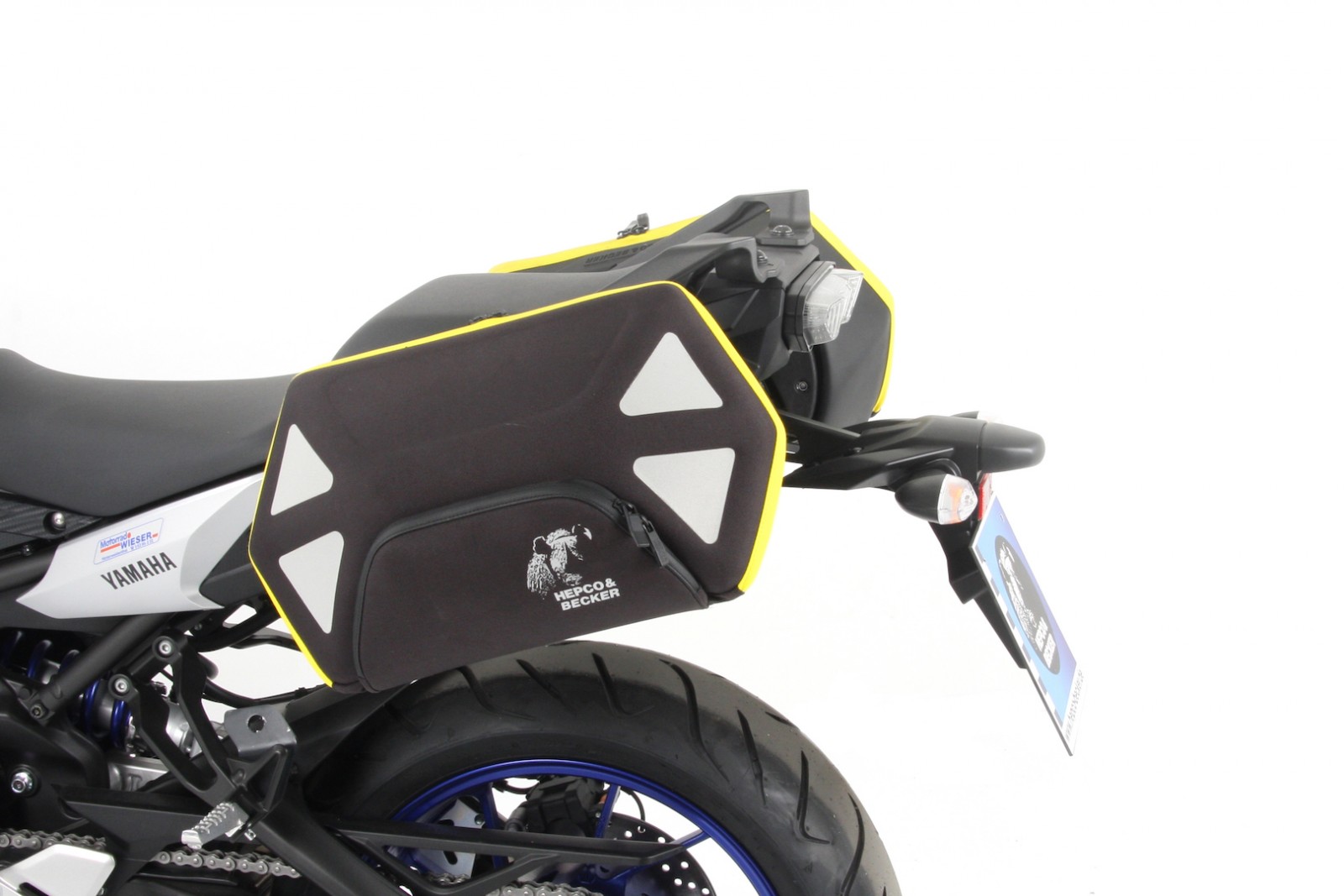 C-Bow zijdrager antraciet voor Yamaha MT-09 Tracer ABS (Bj.15-) Hepco & Becker