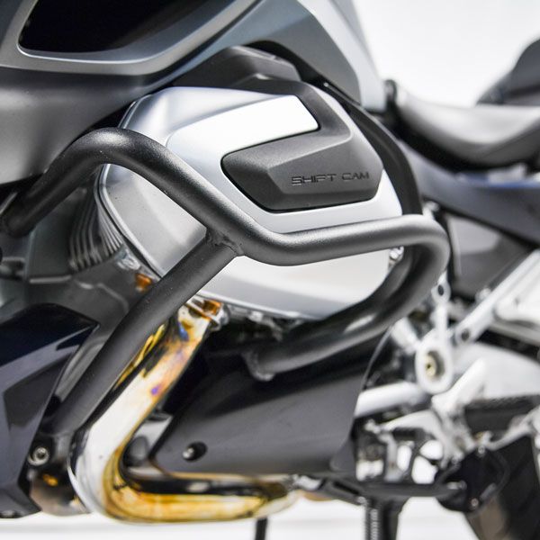 Onderste valbeugel voor BMW R 1250 RT, staal, zwart