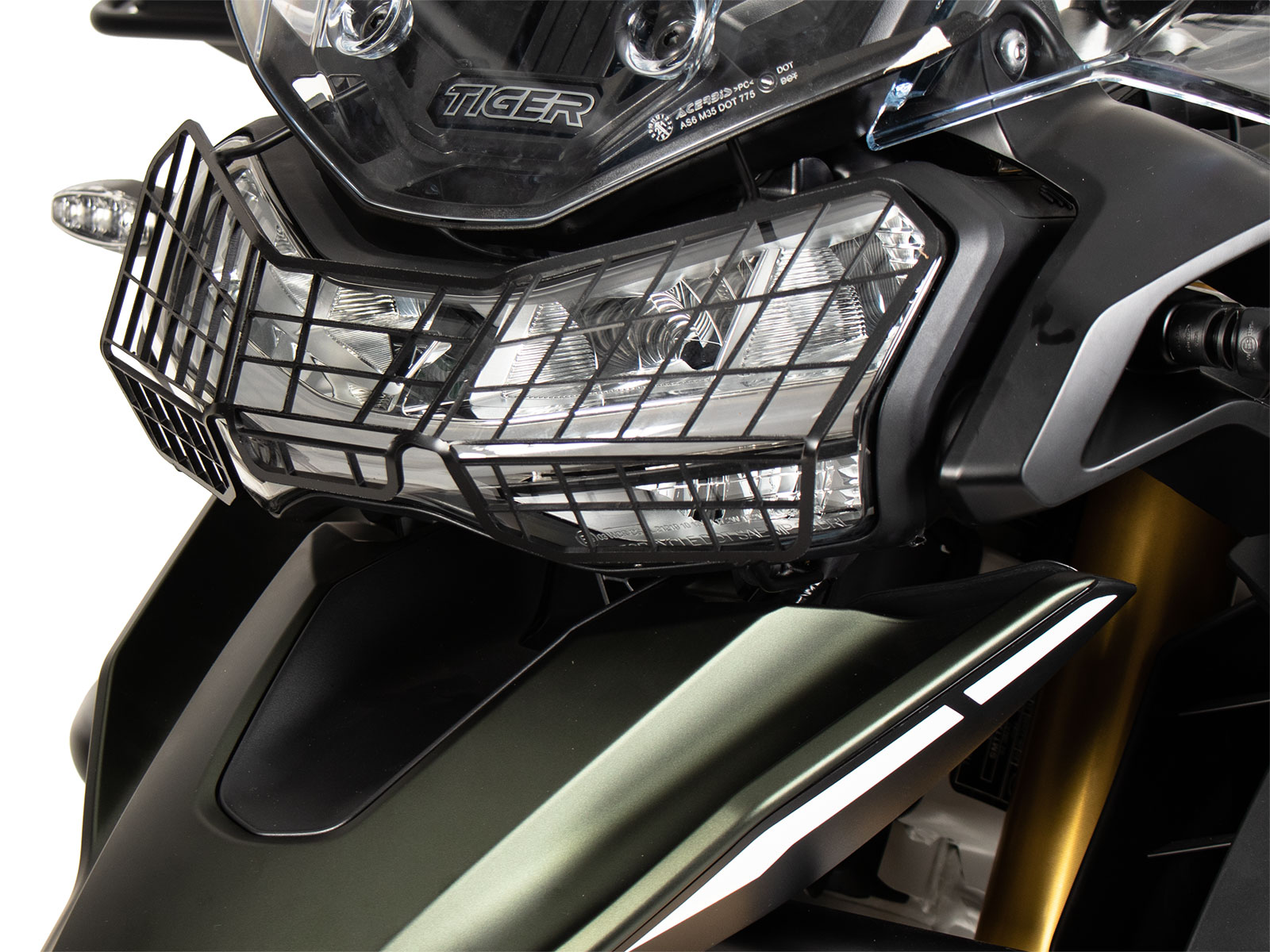 Lampbeschermrooster voor Triumph Tiger 1200 Rally Pro / GT Pro / GT (22-) Hepco & Becker
