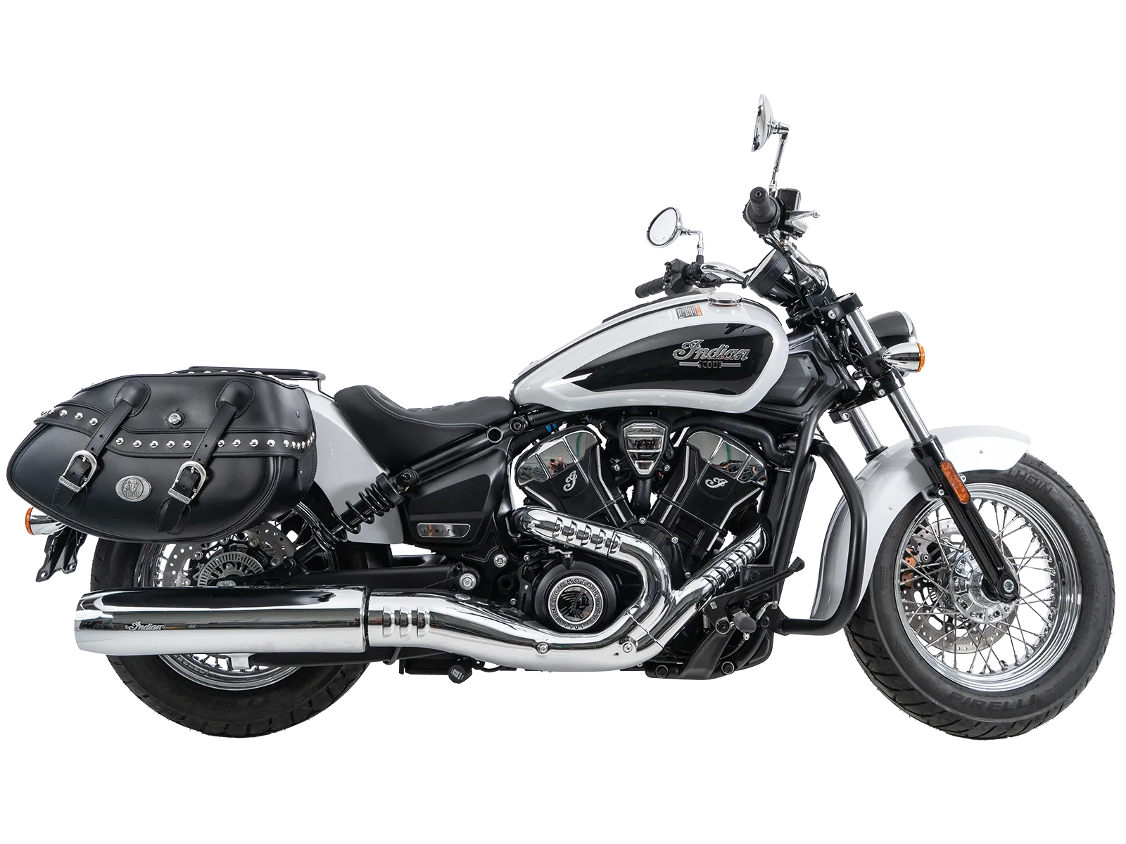 C-Bow zijdrager chroom voor Indian Scout Classic 1250 (25-) Hepco & Becker