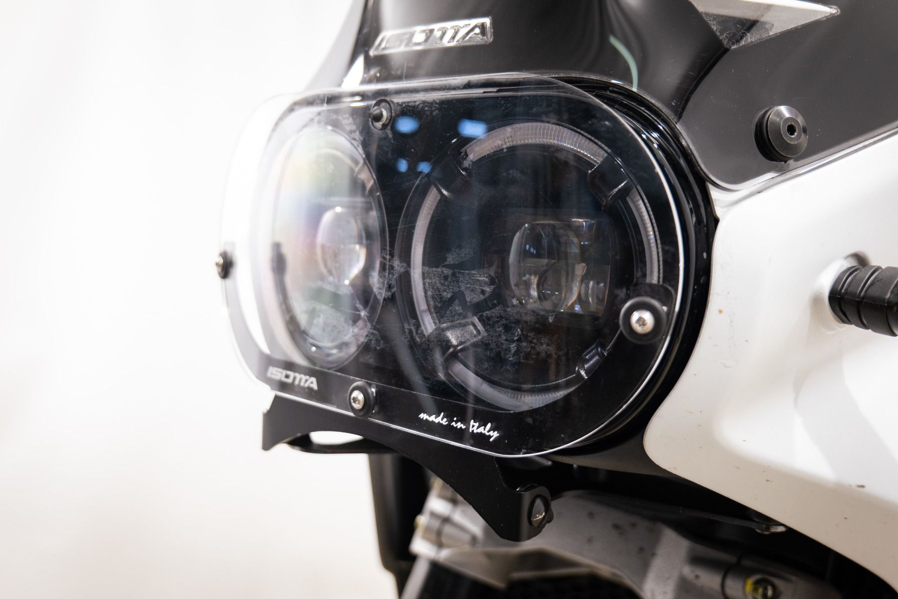 PMMA koplampbeschermer voor Ducati DesertX