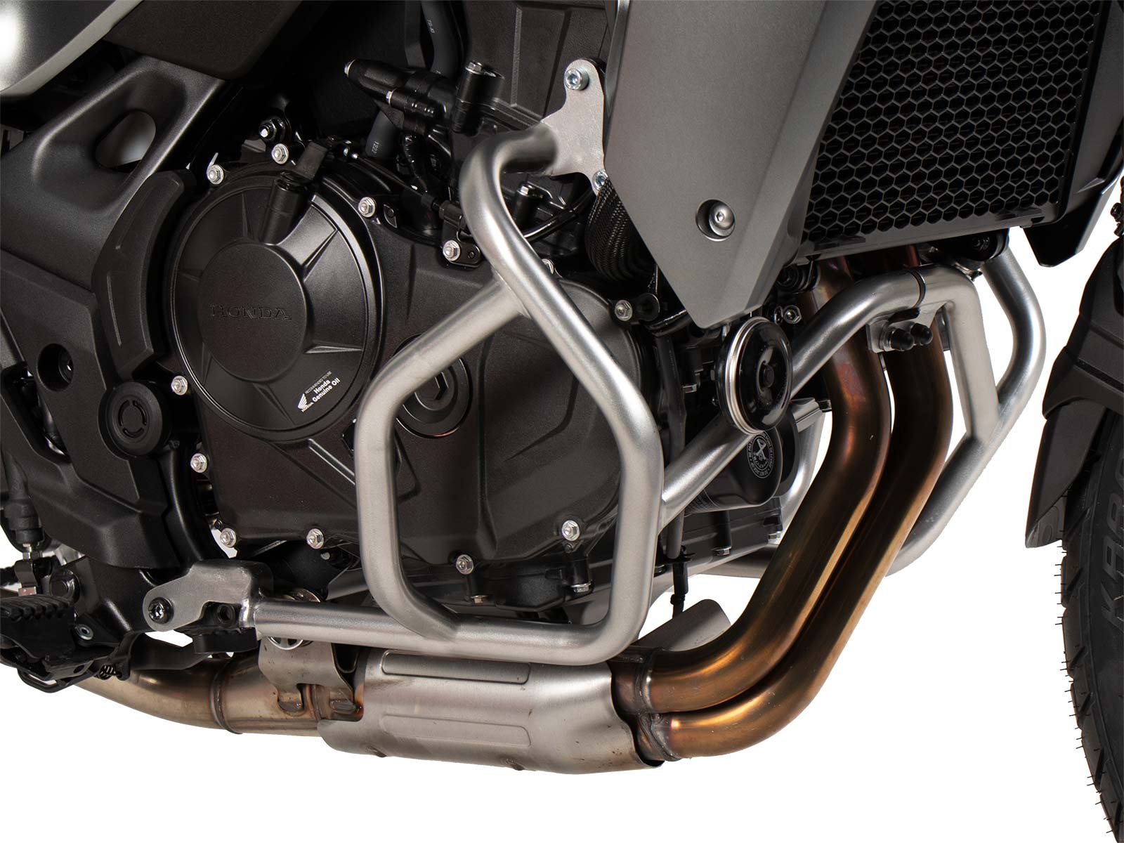 Motorbeschermer zilver voor Honda XL 750 Transalp (25- ) Hepco & Becker