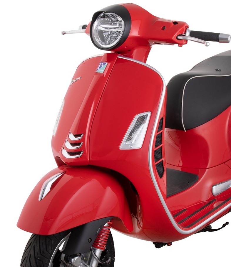 Lamp ring voor Vespa GTS/GTS Super HPE 125/300 ('19-), mat zwart
