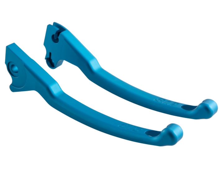 Sport hendelset rem links/rechts voor Vespa LX/LXV/S/Primavera/Sprint 50-150ccm, blauw mat