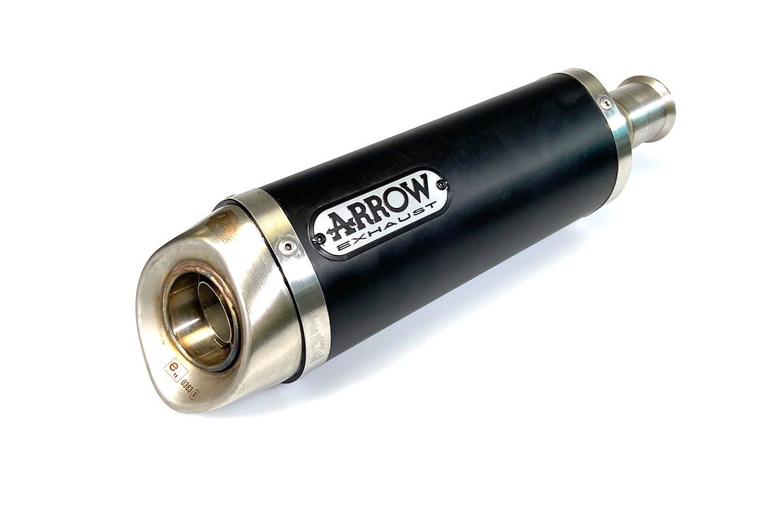 ARROW uitlaat DARK THUNDER aluminium voor Yamaha YZF-R6 (06-16)