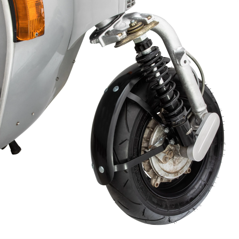 Spatbord Garelli Race EVO II voor Vespa PX 80-200ccm, GFK, zwart