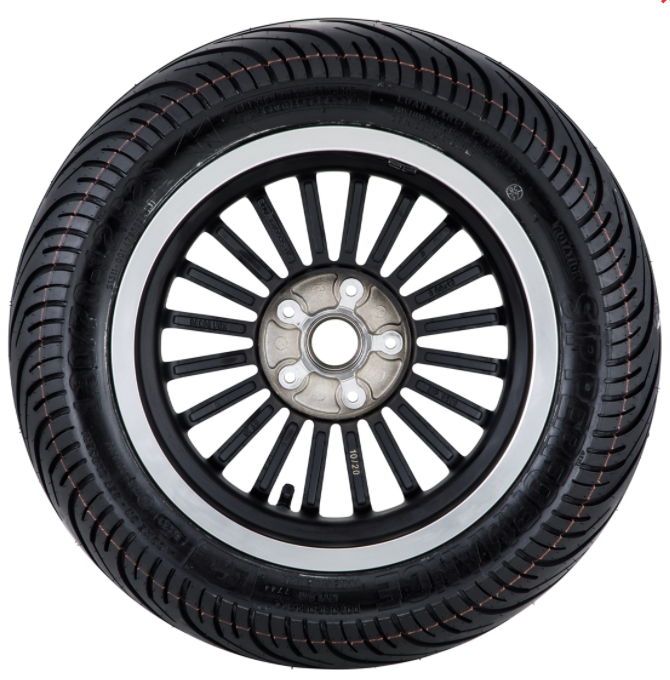 Compleet achterwiel 130/70-12 62S TL voor Vespa GTS/GTS Super/GTV/GT 60/GT/GT L