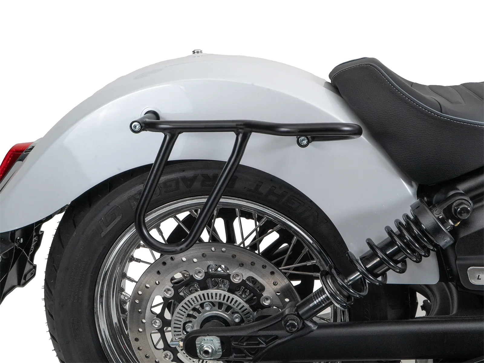 Kniptassenset bruin incl. houder voor Indian Scout Classic 1250 (25-) Hepco & Becker