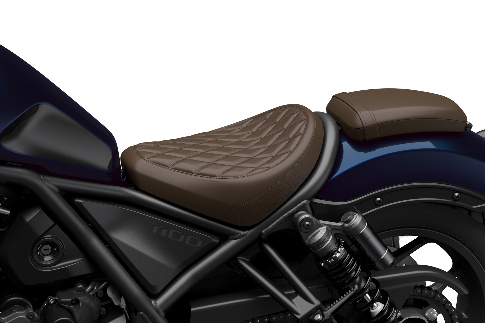 Bruine bestuurdersstoel voor Honda CMX 1100 Rebel (25-) Origineel