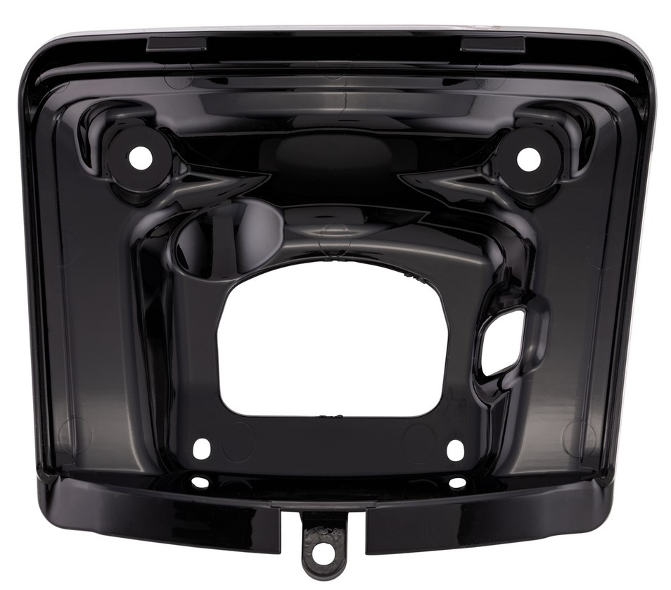 Frame achterlicht conversie voor Vespa GTS/GTS Super/GTV 125-300cc ('14-'18), zwart glanzend