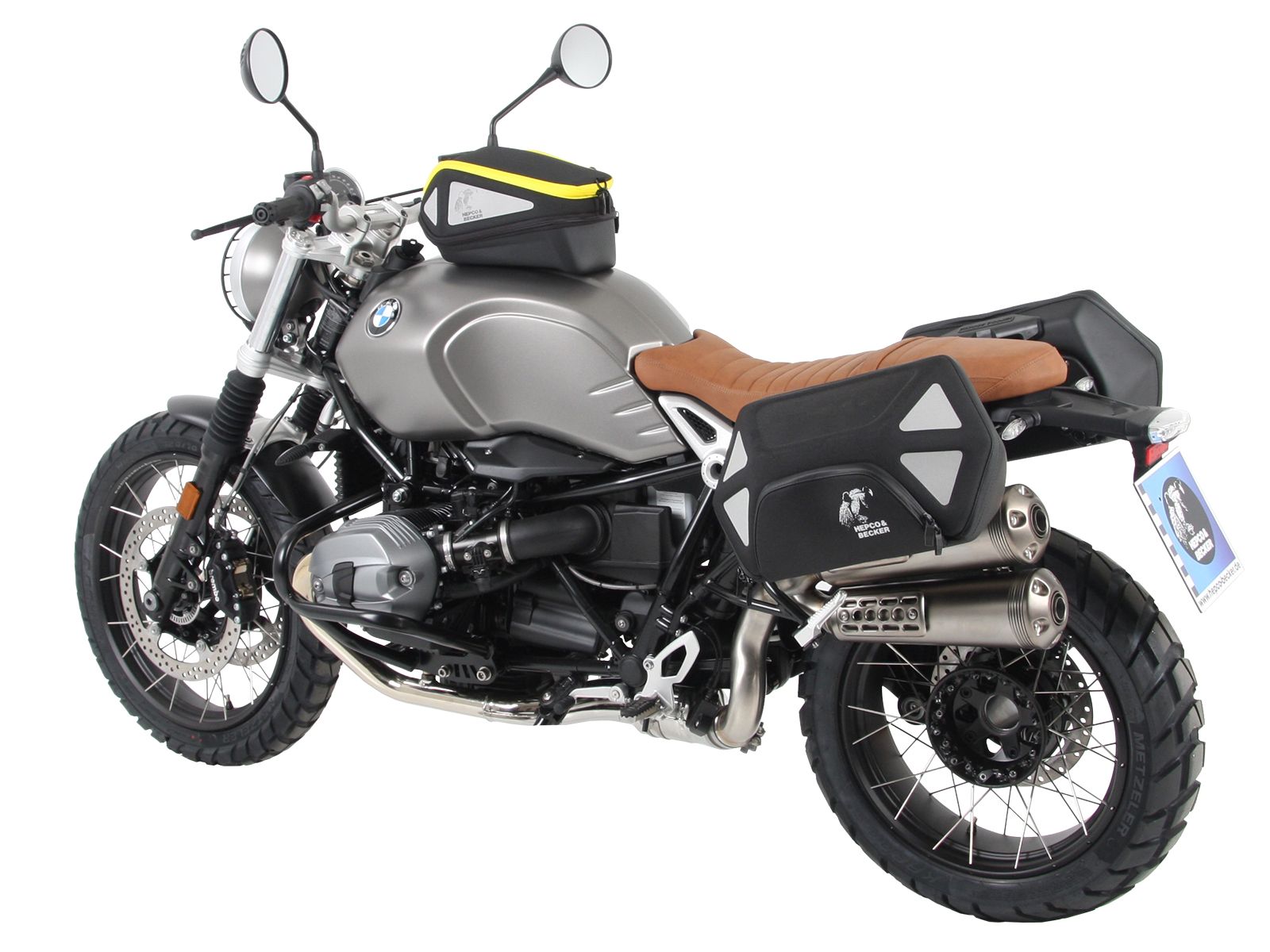 Basistankring incl. tanktasvergrendeling voor BMW R nineT Racer (17-20) Hepco & Becker