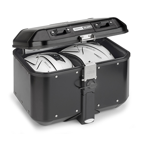 Trekker 46 Dolomiti MONOKEY topkoffer Aluminium zwart Givi