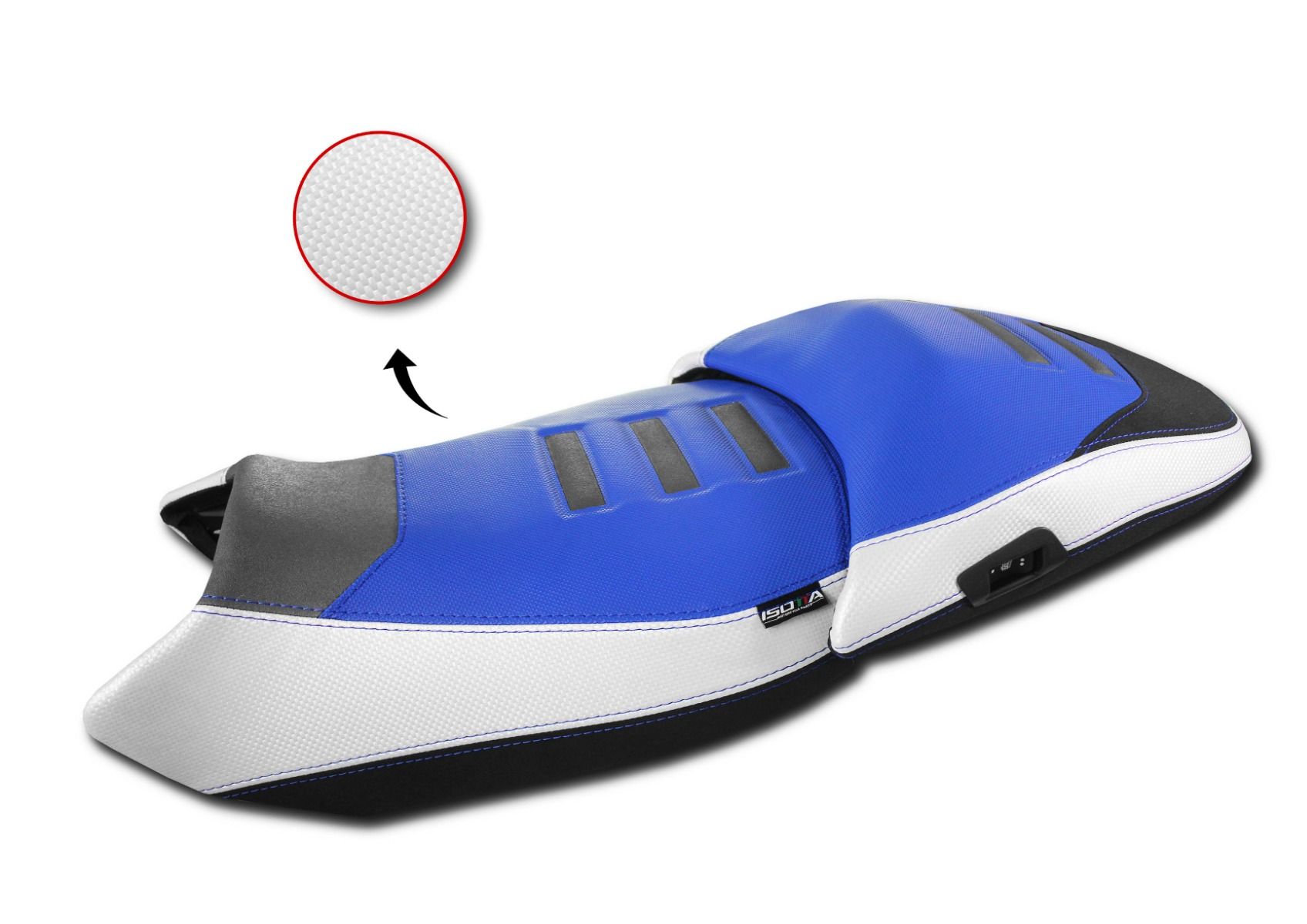 Stoelbekleding verlaagd, in 3D vezel voor BMW R 1300 GS