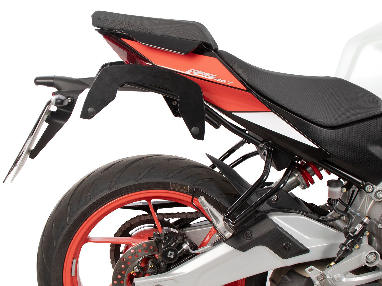 C-Bow zijdrager zwart voor Aprilia RS 457 (24-) Hepco & Becker