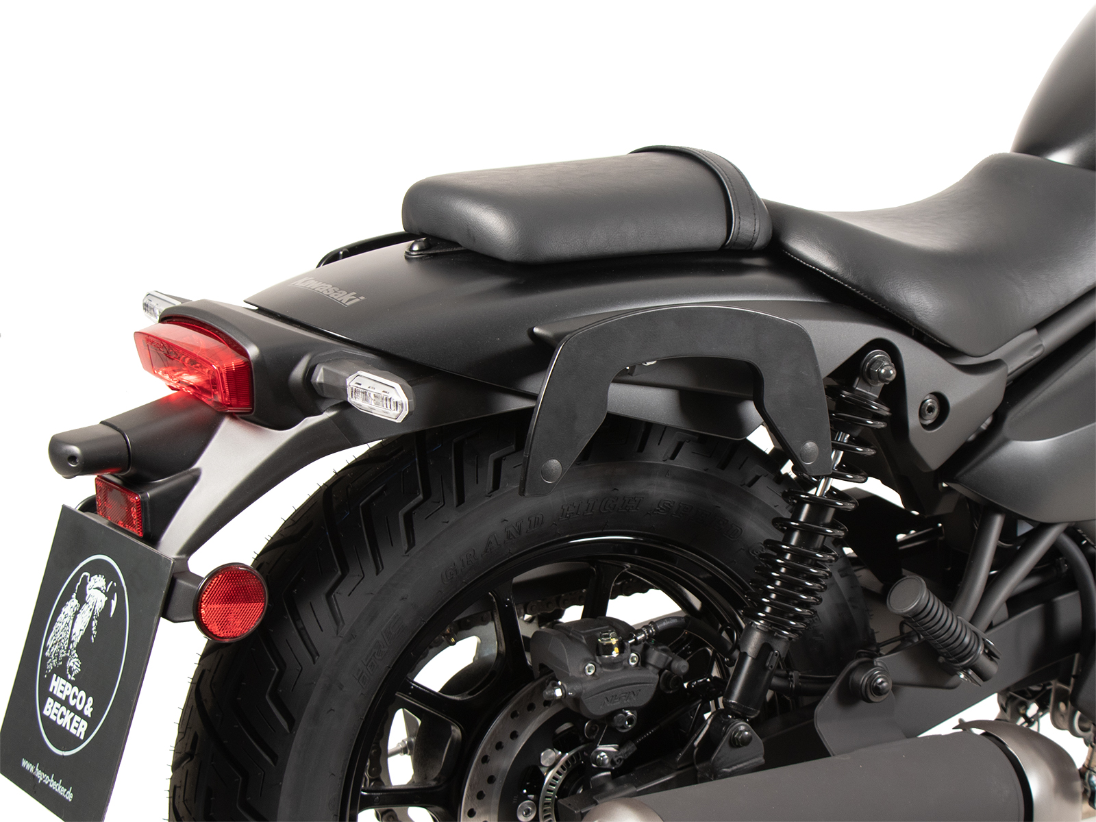 C-Bow zijdrager voor Kawasaki Eliminator 500 (24-) Hepco & Becker