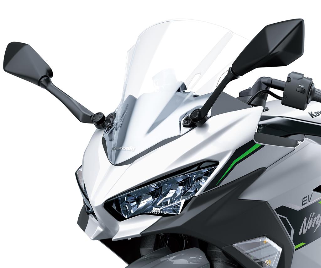 Hoog windscherm helder voor Kawasaki Ninja e-1 (24-) Origineel
