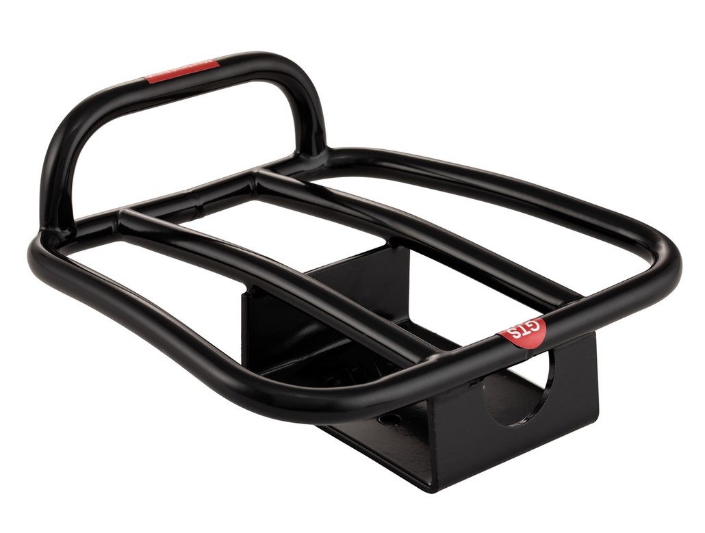 Bagagerek achteraan 70's voor Vespa GTS / GTS Super HPE 125-300 ('19-), zwart glanzend