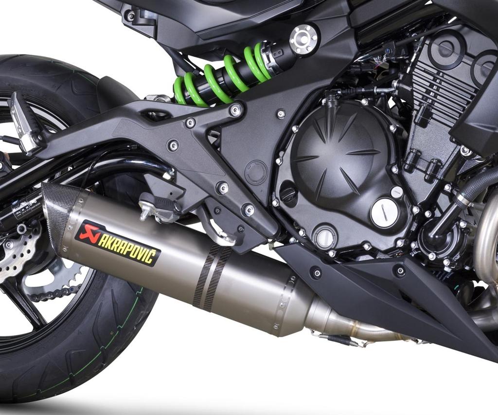 Akrapovic Uitlaat ER-6n 2016 Origineel Kawasaki