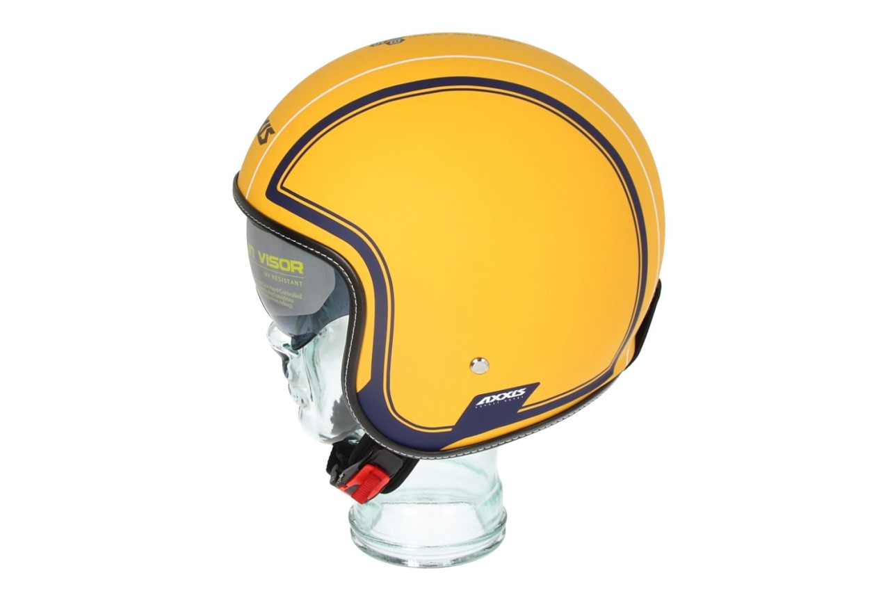 Axxis jethelm, Hornet SV Royal, geel mat