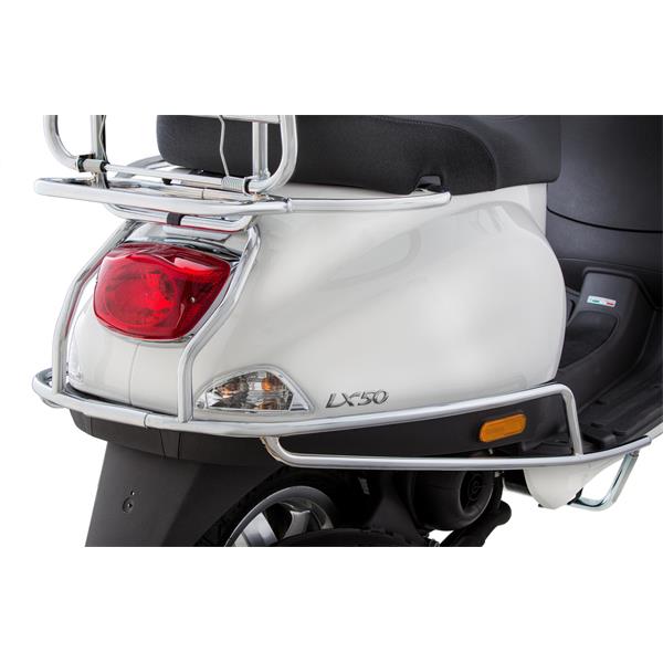 Achter valbeugel chroom voor Vespa ET2/ET4/LX/LXV/S 50-150cc Cuppini