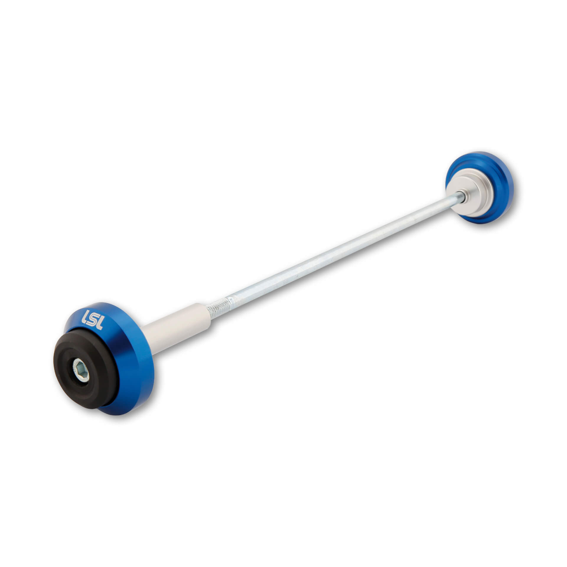 LSL Achs Ball GONIA Ducati Streetfighter, blau, vorn