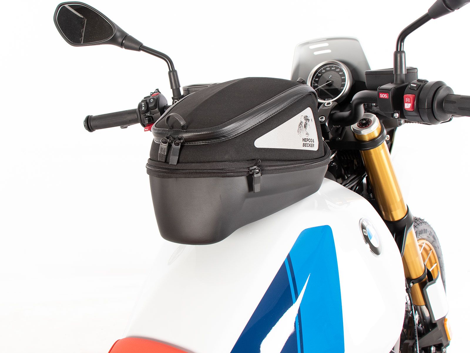 Basistankring incl. tanktasvergrendeling voor BMW R 12 G/S (25-) Hepco & Becker