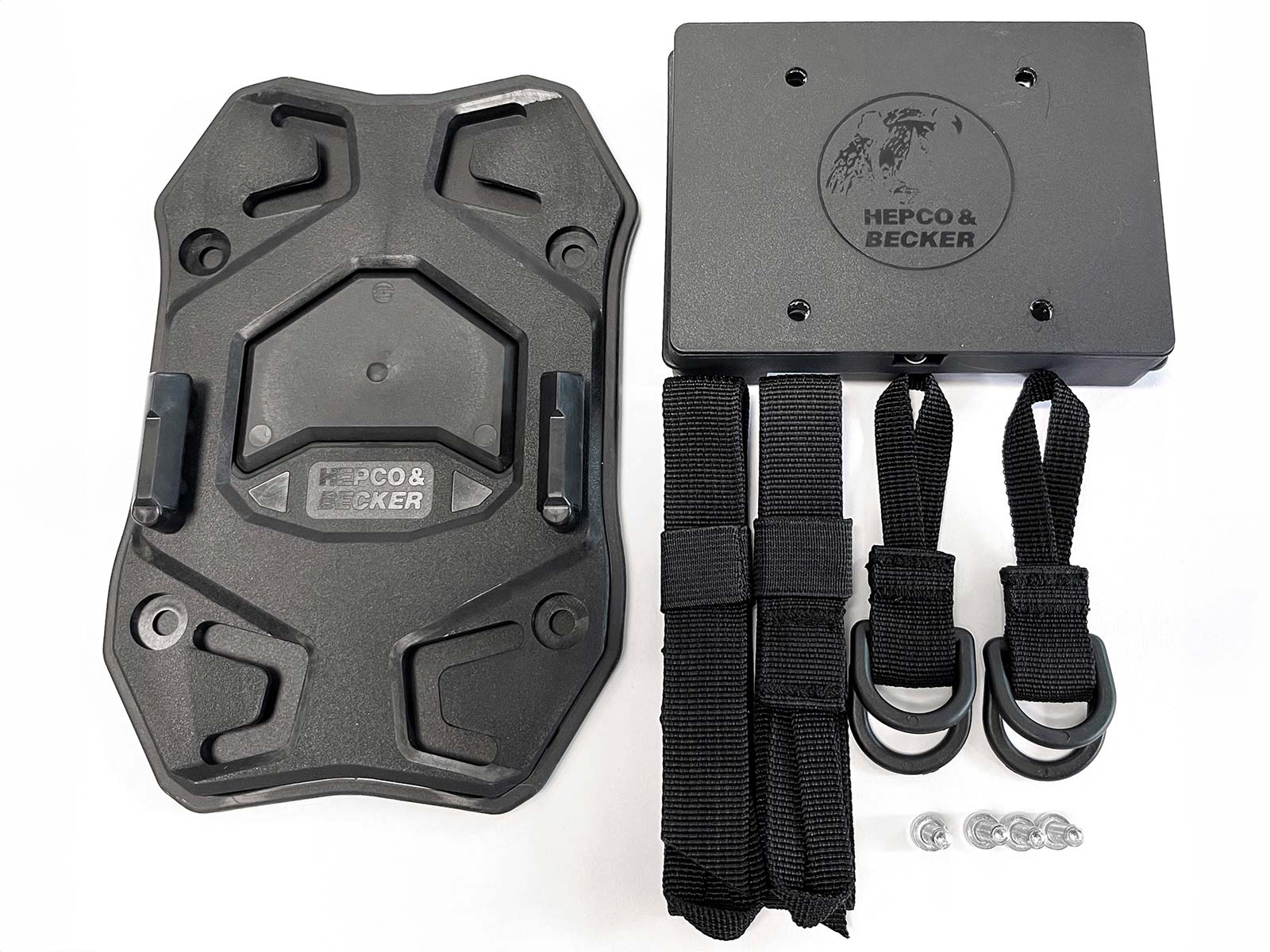 Seatpad Basisset incl. tegenhouder (vergrendeleenheid) Hepco & Becker