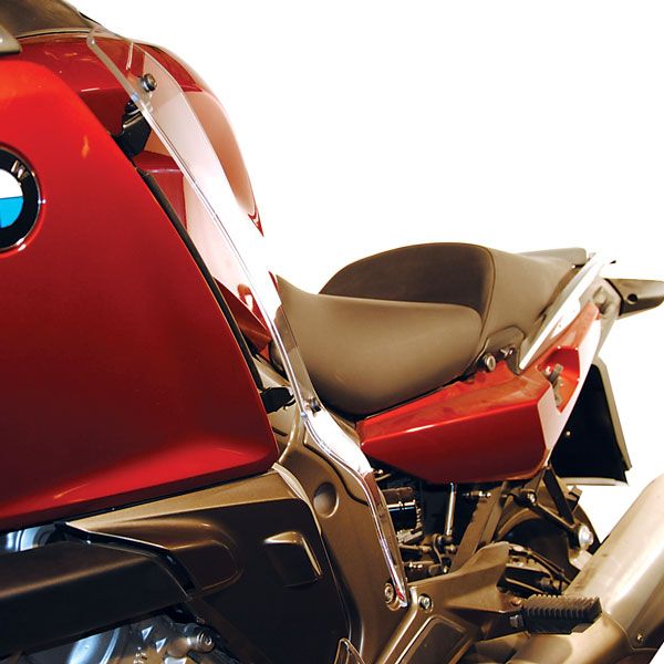 Bovenste voorruitspoiler, verstelbaar voor BMW K 1600 GT /GTL (10-16), paar, transparant