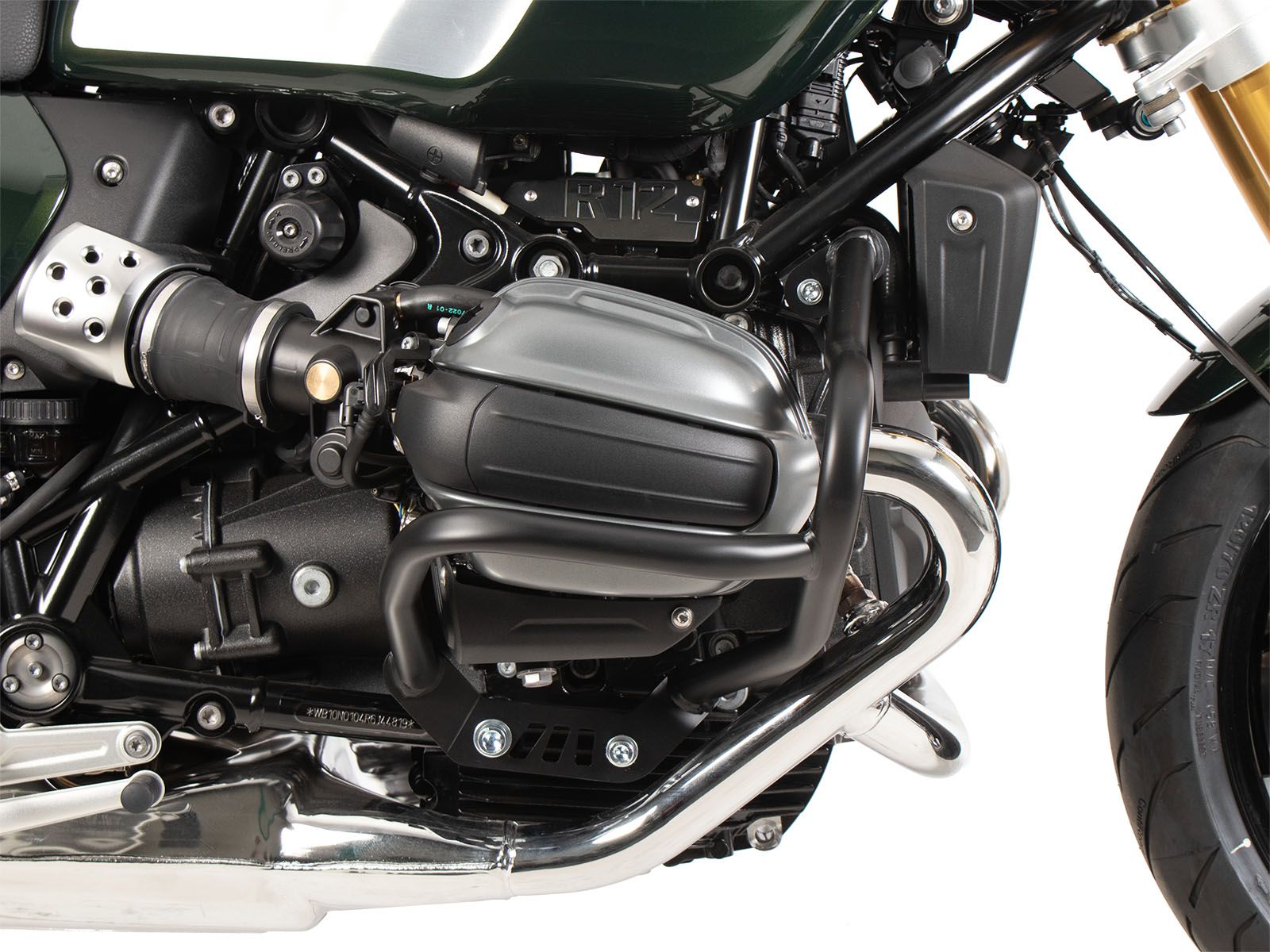 Motorbeschermer zwart voor BMW R 12 G/S (25-) Hepco & Becker