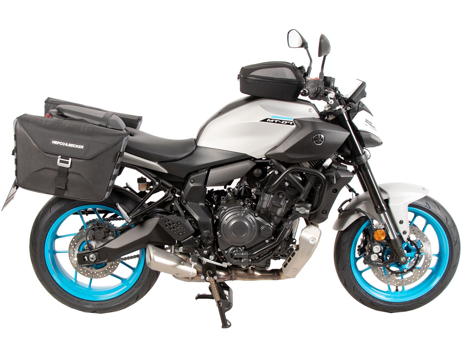 C-Bow zijdrager zwart voor Yamaha MT-07 / Y-AMT (25- ) Hepco & Becker